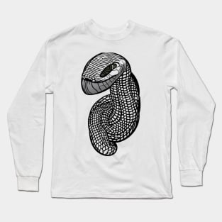 Black Mamba Portrait Long Sleeve T-Shirt